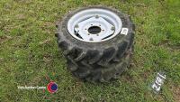 Pair of 200/70 R16 wheels and tyres
