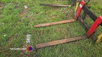 Back plate and tines - 2
