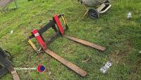 Back plate and tines - 3