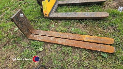 Pallet tines