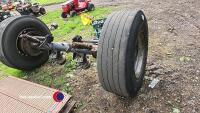Axle with 385/65 R22.5 wheels and tyres - 5