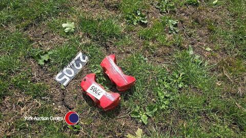 2 x Lely power harrow rotor arms