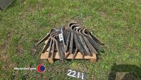 24 x power harrow tines