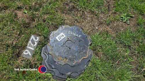 5 x 4 bolt discs