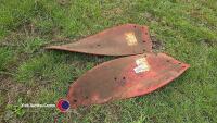 Pair of plough mouldboards