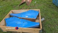 10 x Rabe plough mouldboards (5 furrow set)