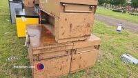3 x van tool storage boxes - 4