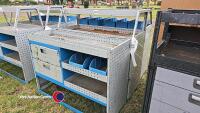 3 x van tool storage racks
