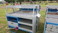 3 x van tool storage racks