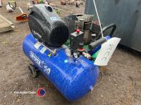 1 x Draper 50L air compressor, 1 x Airmate 24L air compressor - 3