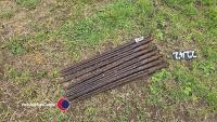8 x tractor loader muck fork spikes/tines