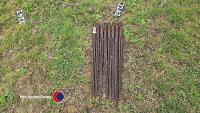 8 x tractor loader muck fork spikes/tines - 2