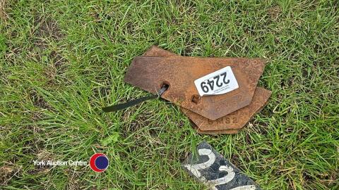 3 x Ransomes BMS2 plough wings