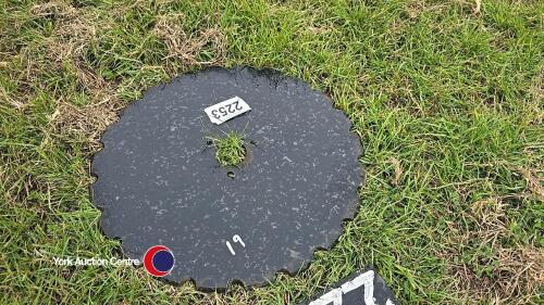 New 450mm cultivator disc