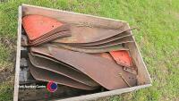 Kuhn plough H4 unused mould board 4 right and for left including skimmer mould board