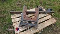 Draw bar kit for Case IH MX Magnum