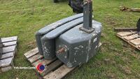 Lynx front weight block with 3 slices - 2