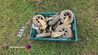 Trolley wheels