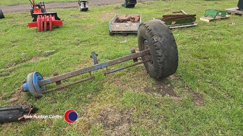 Trailer axle