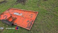 Triffitt trailer back door with grain chute - 2
