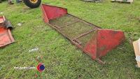 Silage trailer hood - 2