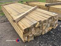 Timber - approx 118in x 3in half cuts