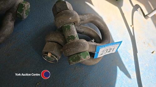 2x large heavy duty D links