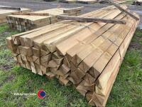 Timber - approx 117.5in x 3in half cuts