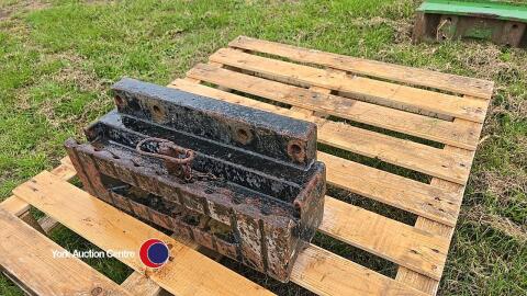 John Deere front tombstone/weight carrier
