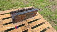 John Deere front tombstone/weight carrier - 2