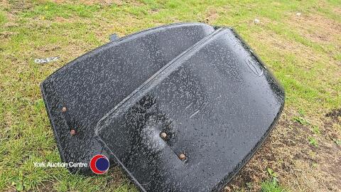 John Deere tractor front mudguards