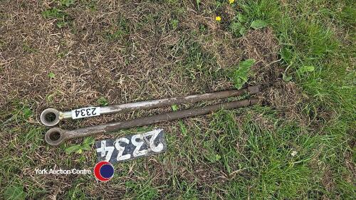 Pair of John Deere pickup hitch rods