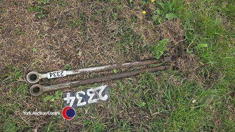 Pair of John Deere pickup hitch rods