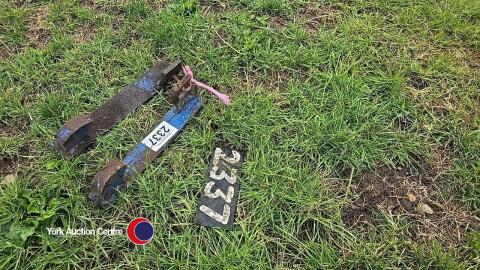 Weld on tractor bracket