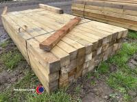 Timber - approx 83in x 3in x 3in - 3