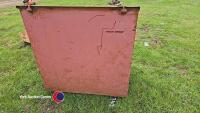 Heavy steel tool box for tractor or truck - 3