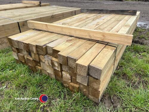 Timber - approx 83in x 3in x 3in
