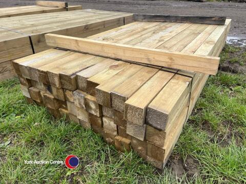 Timber - approx 83in x 3in x 3in