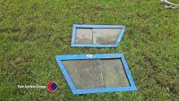 Landrover series 2 door tops with glass, need tlc - 3