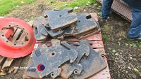 12 agco front tractor weights - 3