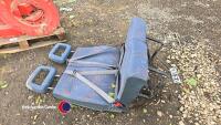 Mini bus seat with seat belts - 2