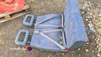 Mini bus seat with seat belts - 3