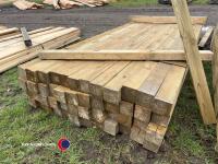 Timber - approx 83in x 3in x 3in