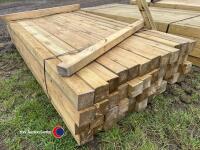 Timber - approx 83in x 3in x 3in - 2