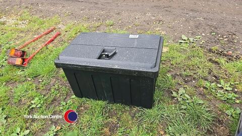 Large plastic strap box