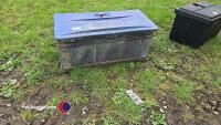 Large plastic strap box