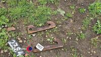 Pair of implement brackets