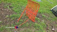 Front grill protector for Nuffield tractor
