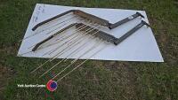 Pair of PZ haybob gates, good condition - 2
