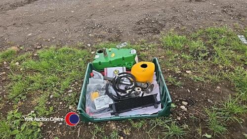 John Deere Zuidberg front pto kit. Unused, with manual. To fit JD6140R / 6210R etc